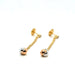 Boucles d'oreilles Cartier- Boucles d’oreilles baby Trinity - 3 ors 58 Facettes 1.0000162/2