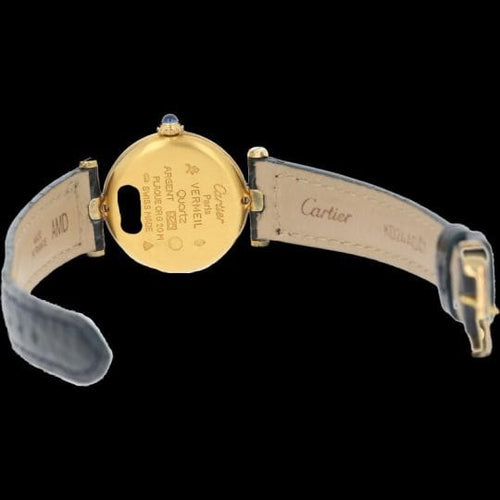 Montre Cartier Montre Must De Cartier Vermeil 58 Facettes MT41232