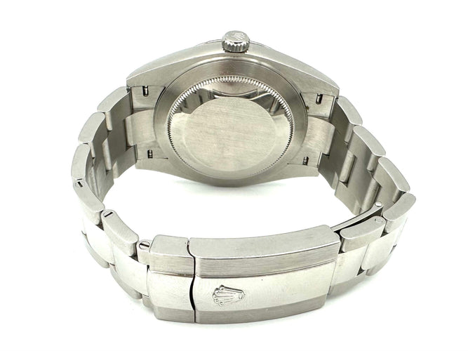 Montre ROLEX - Collection "Datejust 41mm", montre acier et or blanc (full set) 58 Facettes