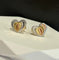 Boucles d'oreilles Boucles d'oreilles coeur 3 ors 58 Facettes LP260