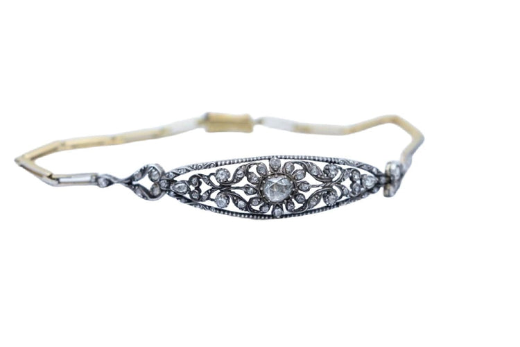 Bracelet Bracelet ancien Art Nouveau avec diamants, Scandinavie, début du XXe siècle 58 Facettes 10614