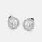 Boucles d'oreilles CHOPARD - Boucles d'oreilles Happy Diamonds or blanc diamants 58 Facettes