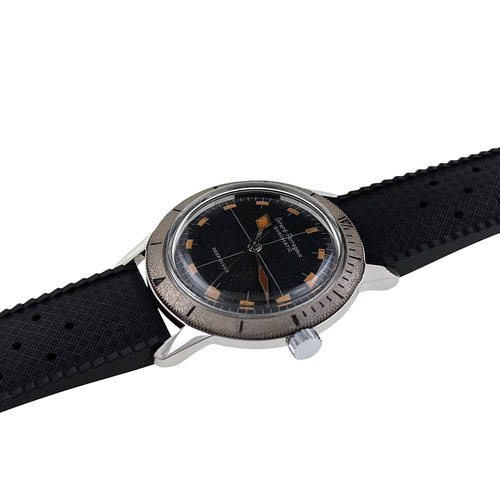 Montre Girard Perregaux RARE Deep Diver Ref 7897 Tropic Strap Vintage 58 Facettes