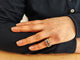 Bague 52 Bague or jaune, saphir et diamant 58 Facettes BAG.3SAPH-1508