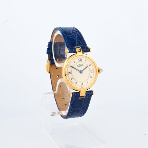 Cartier Must Vendôme - Gold circle dial - SM