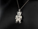 Pendentif Chopard - Pendentif Happy Diamonds Teddy Bear en or jaune 18k et diamants 58 Facettes 4142