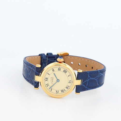 Cartier Must Vendôme - Lemon roman dial - SM 58 Facettes