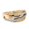 Bague 56 Bague Or jaune, Or blanc, Or rose Diamant 58 Facettes 2973882CN