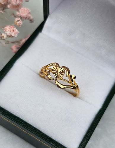 Bague 53 Bague or jaune 22 carats 58 Facettes 262