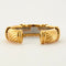 Bracelet Bracelet Rigide OJ PERRIN Or Jaune Godronné Saphirs 58 Facettes 4833