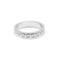 Bague 51 Bague or blanc diamants 58 Facettes 180082R