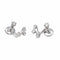 Boucles d'oreilles Boucles d'oreilles Or blanc Diamant 58 Facettes 4311412CN