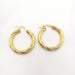 Earrings Yellow gold hoop earrings 58 Facettes