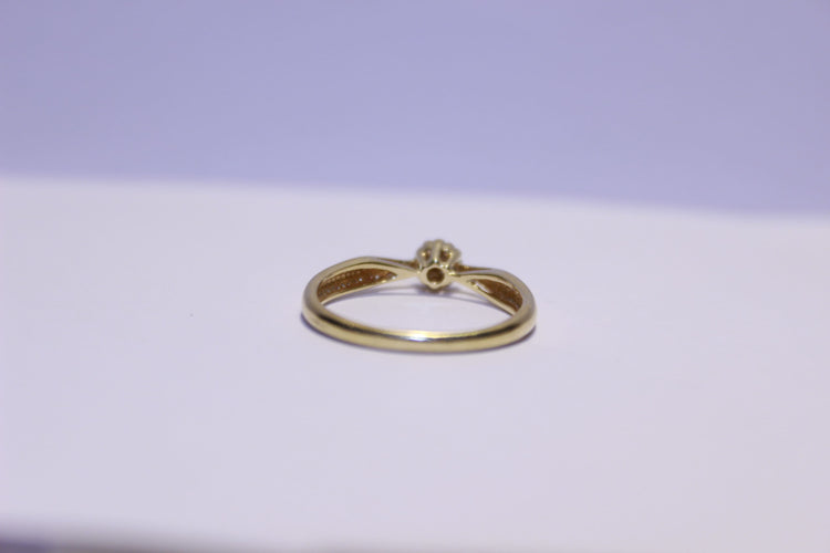 Bague 53 Bague Solitaire Diamants 58 Facettes