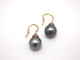 Boucles d'oreilles Boucles d'oreilles or jaune, perles et diamants 58 Facettes