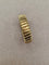 Bague 52 Bague Tubogas en or jaune 58 Facettes