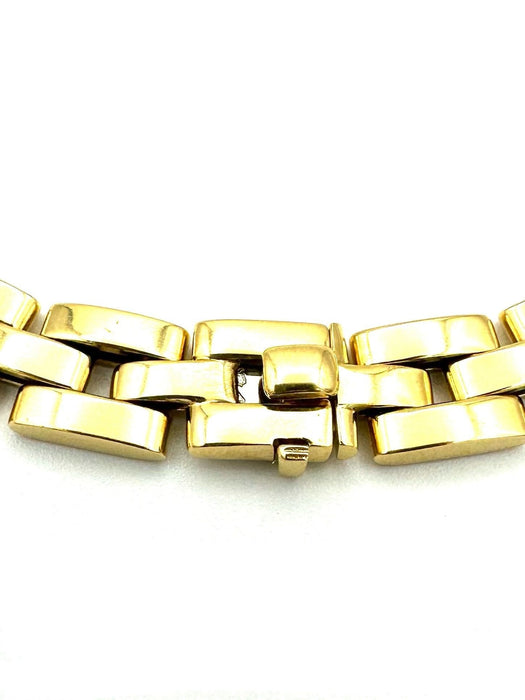 Collier CARTIER. Collection "Panthère", collier en or jaune 18K (Full Set) 58 Facettes