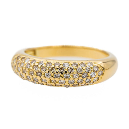 Bague 55 Bague Jonc Or jaune Diamant 58 Facettes 2769815CN