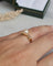 Bague 51 Bague or jaune perle 58 Facettes 683