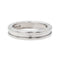 Bague 58 Bulgari Bague B.Zéro1 Or blanc 58 Facettes 3334340CN