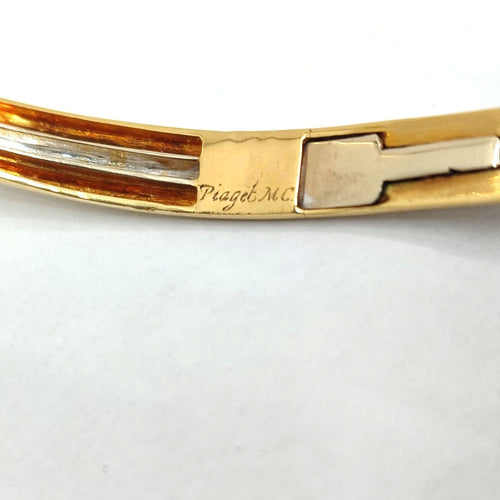 Piaget - Collier en or jaune 18 carats, diamants et rubis