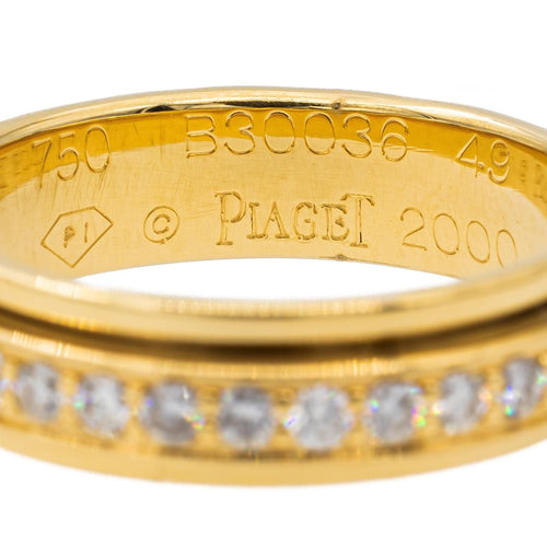 Bague 49 Piaget Bague Alliance Possession Or jaune Diamant 58 Facettes 2728996CN