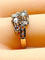 Bague 53 Bague en or 18 carats en diamants époque 1900 58 Facettes AB554
