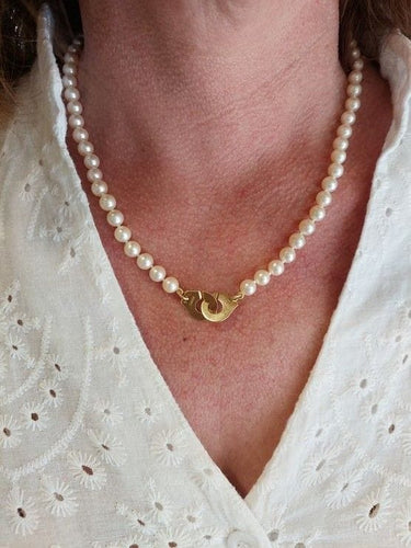 Collier COLLIER DE PERLES DINH VAN R12 58 Facettes 086241