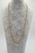 Yellow gold chain necklace 58 Facettes