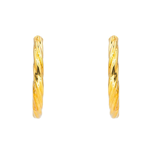 Boucles d'oreilles Boucles d'oreilles Créoles Or jaune 58 Facettes 4311416CN