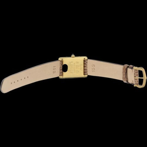 Montre Cartier Montre Tank Vermeil 58 Facettes MT42952