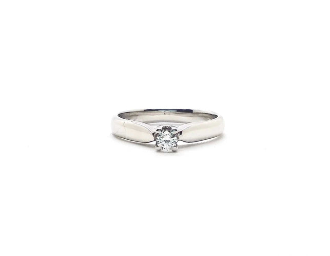 Bague Bague solitaire 0,12 CT 58 Facettes 5482