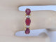 Bague Bague en or avec diamants et rubis 58 Facettes 2125