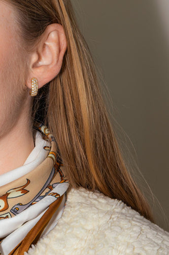 Boucles d'oreilles Or jaune Diamant