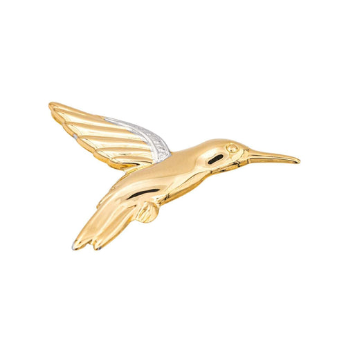 Broche Broche Oiseau Or jaune, Or blanc 58 Facettes 3726706CN