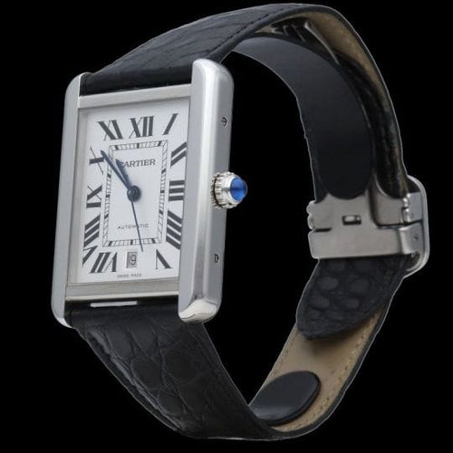 Montre Cartier Montre Tank Solo Xl 58 Facettes MT42337