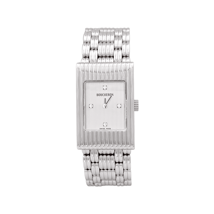 Montre Montre Boucheron, "Reflet", acier. 58 Facettes 34368