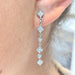 Boucles d'oreilles Boucles d'oreilles or blanc et diamants 58 Facettes 30081