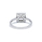 Bague 54 Solitaire or blanc et diamants 58 Facettes 210131R-200065R