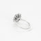 Bague 52,5 Bague marguerite en or blanc, saphir et diamants 58 Facettes GU201-1