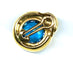 Pendentif Pendentif en or jaune et topaze bleue 58 Facettes AB355
