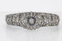 Bracelet Bracelet ancien d'époque Art Déco, richement serti de pierres précieuses 58 Facettes 10685