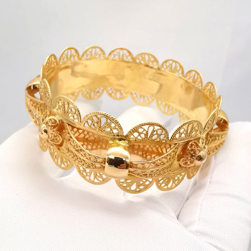 Bracelet Bracelet oriental filigrane or jaune 58 Facettes
