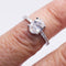 Bague 47 Bague de fiançailles solitaire diamant 58 Facettes D360903FV