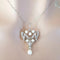 Collier Collier pendentif Art Nouveau perles fines et diamants en or 18K 58 Facettes AA 1620