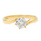 Bague 56 Bague Or jaune Diamant 58 Facettes 578402CD