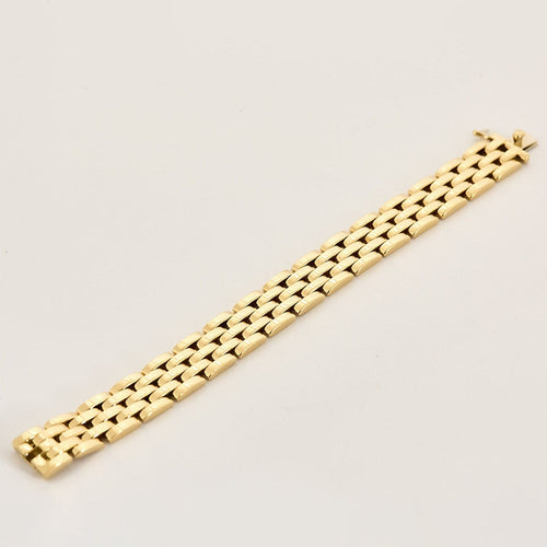 Bracelet CARTIER - Maillon Panthère - Bracelet en or jaune 58 Facettes CAN12612