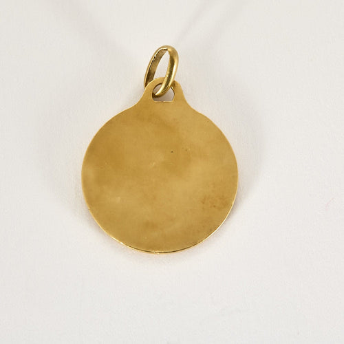 Augis - Médaille religieuse en or jaune