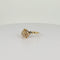 Yellow gold ring with diamonds 58 Facettes 2310011