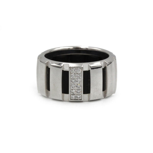 Bague 52 Bague Or blanc & Diamants Class One - CHAUMET 58 Facettes 250418R